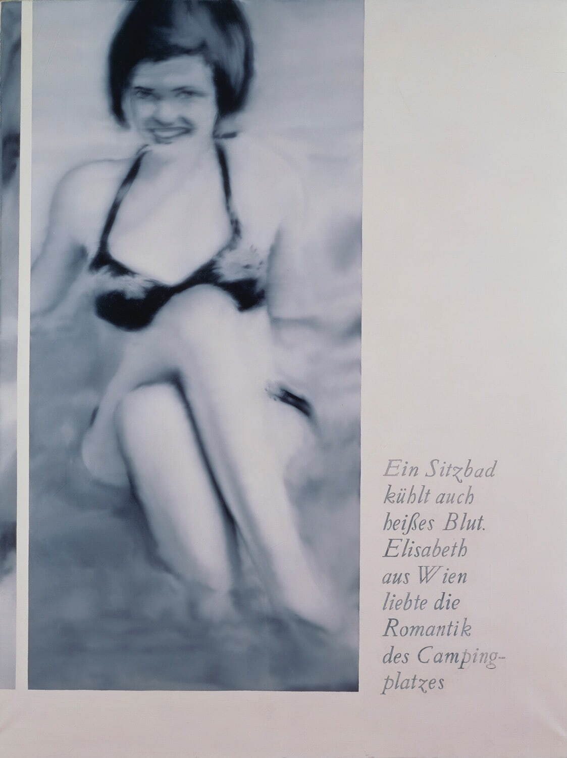 ゲルハルト・リヒター《エリザベート(CR104-6)》1965年 東京都現代美術館