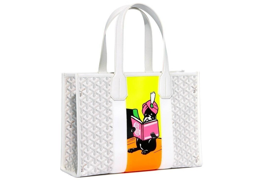 ゴヤール“インド”着想のネオンカラーバッグ、ターバンを巻いた犬＆トランクを運ぶ象モチーフ