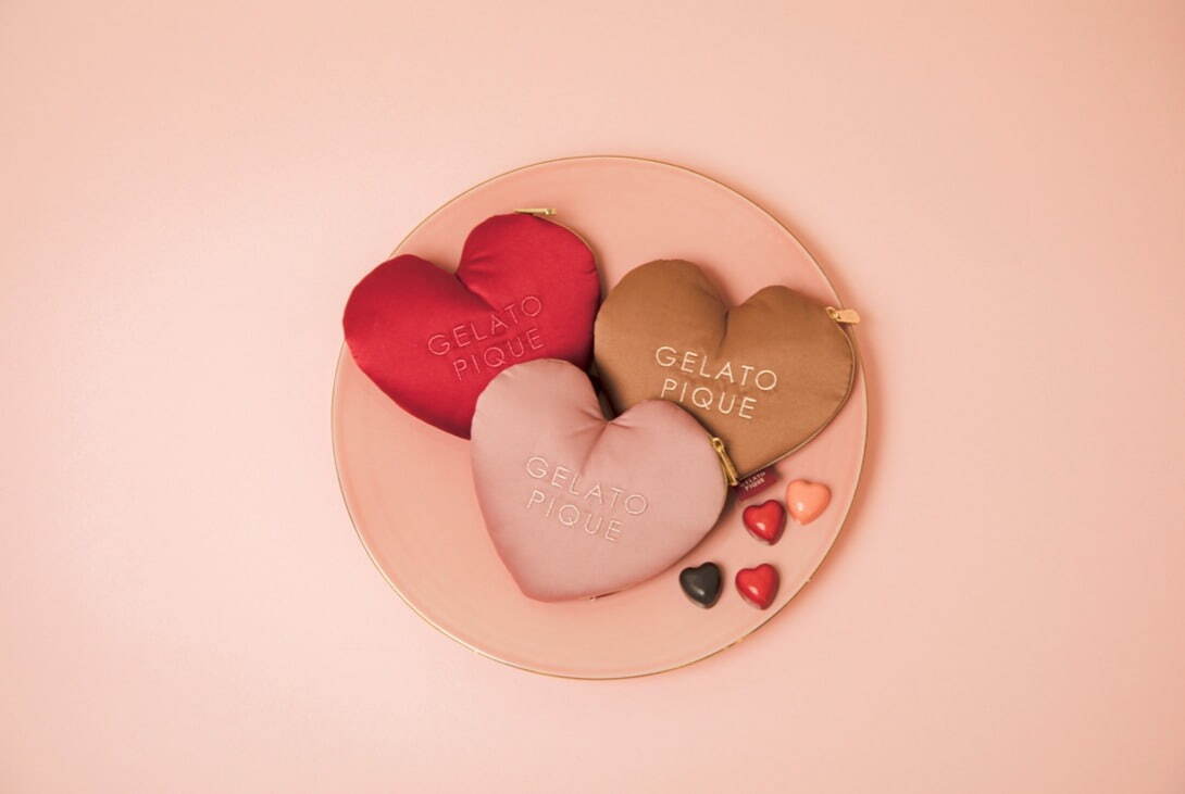 ジェラート ピケ「ハート＆チョコ」のバレンタインルームウェア