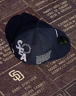 ウィンダンシー×ニューエラ×サン ディエゴ パドレス、“SD”刺繍ロゴ入りトリプルコラボキャップ｜写真2