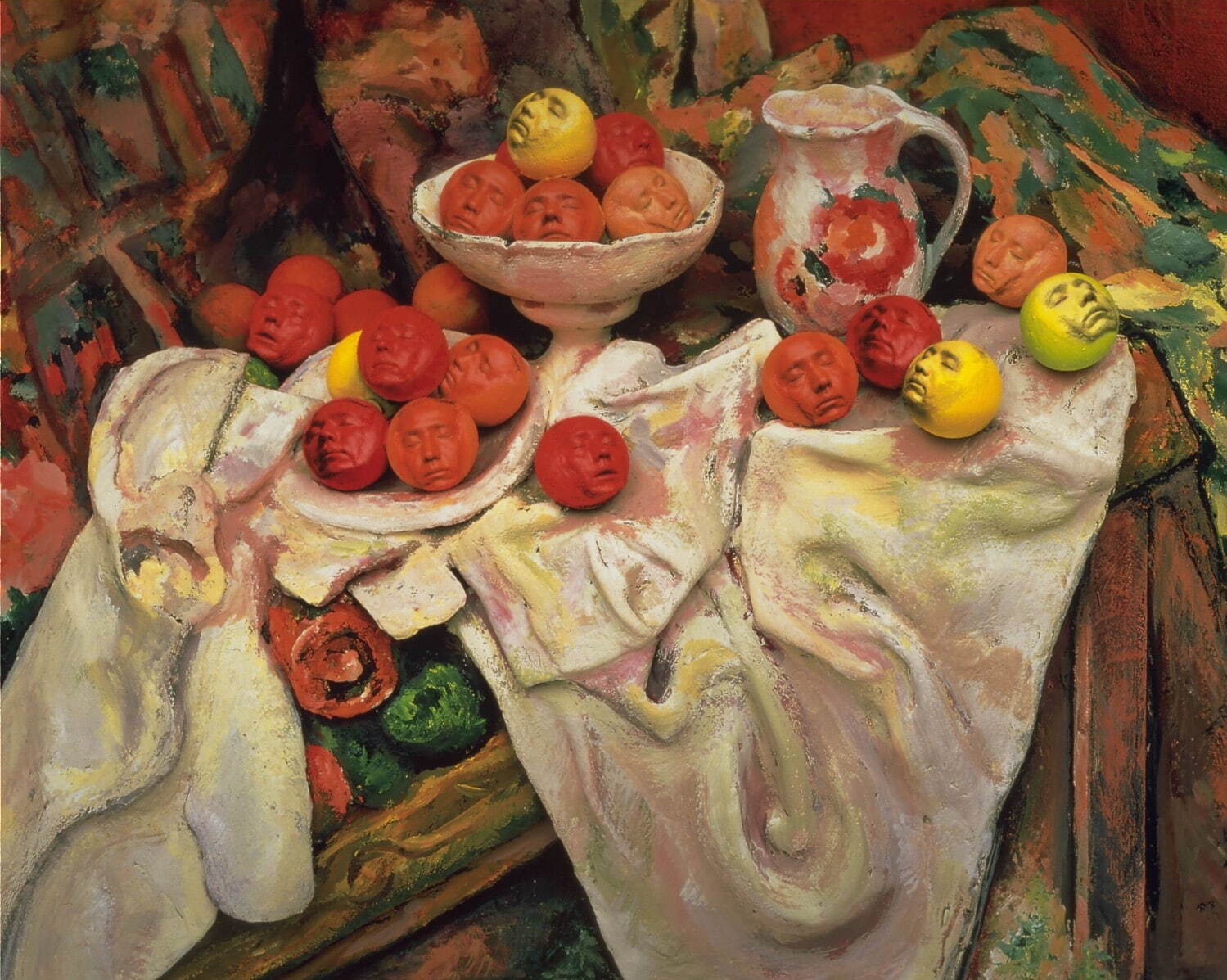 森村泰昌《批評とその愛人(4)》1989年