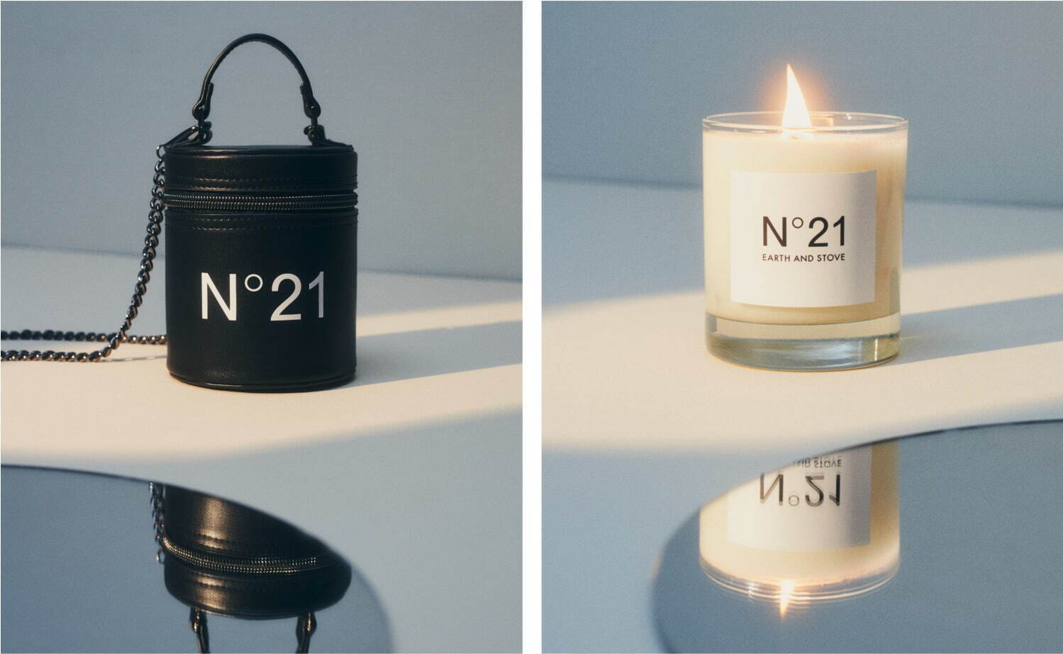 N21の“クリスタル入り”お守りキャンドル、森林浴のような香り＆アースアンドストーブとコラボで｜写真3