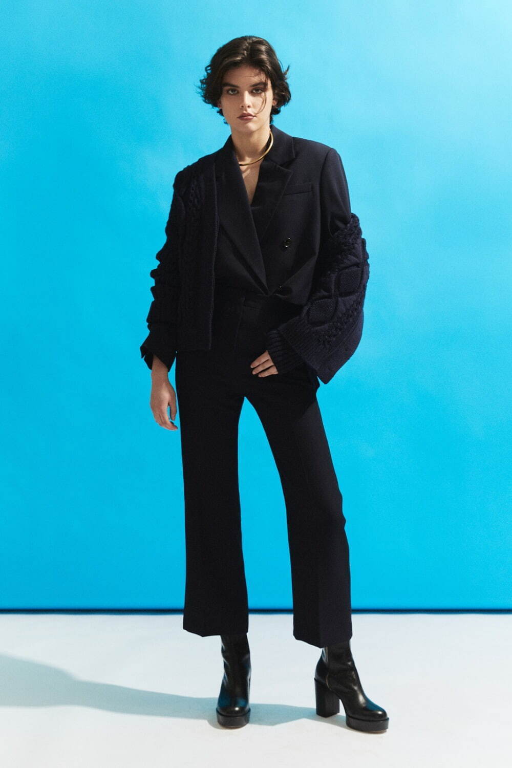 2022AW Pre-Fall フィリップリム　ミラノテック　ニットジャケット