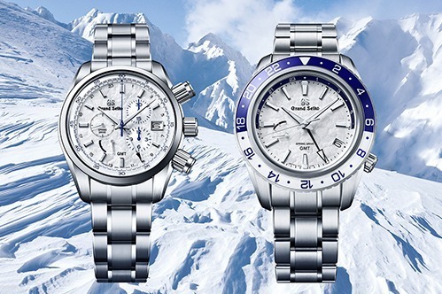 ムーブメント｜グランドセイコー限定腕時計GMT＆クロノグラフ、北アルプス“シュカブラ”着想の純白ダイヤル