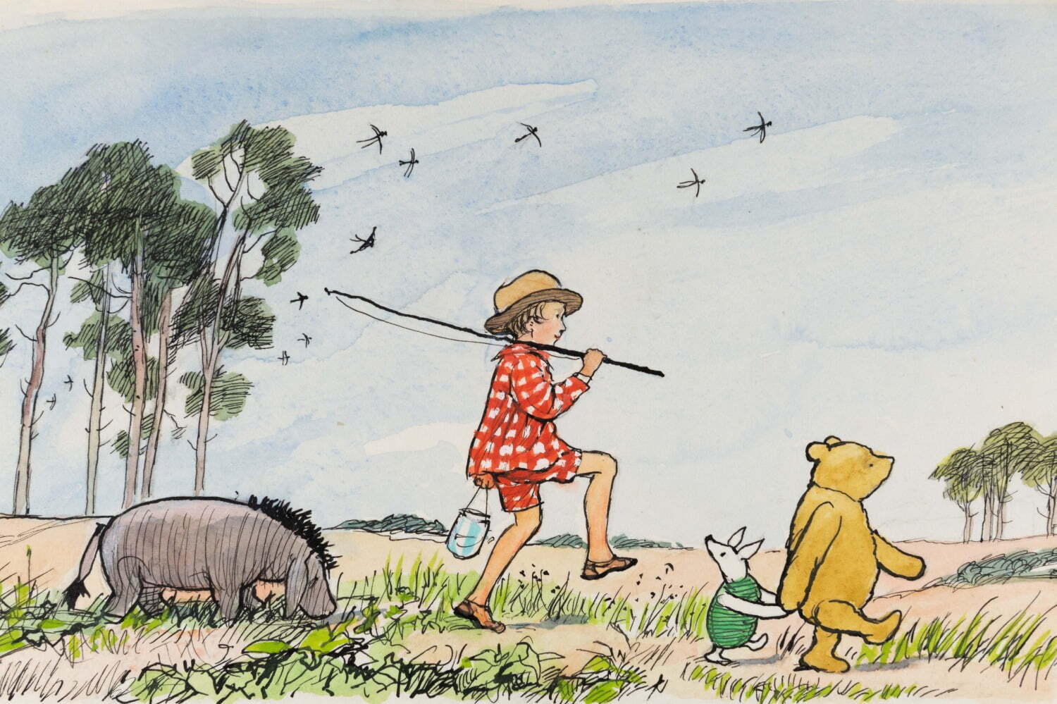クマのプーさん 展が立川 プレイ ミュージアムで 絵本挿絵のカラー原画約100点を展示 ファッションプレス クマのプーさん 展が立川 プレイ ミュージアムで 絵本挿絵のカラー原画約100点を展示 ファッションプレス