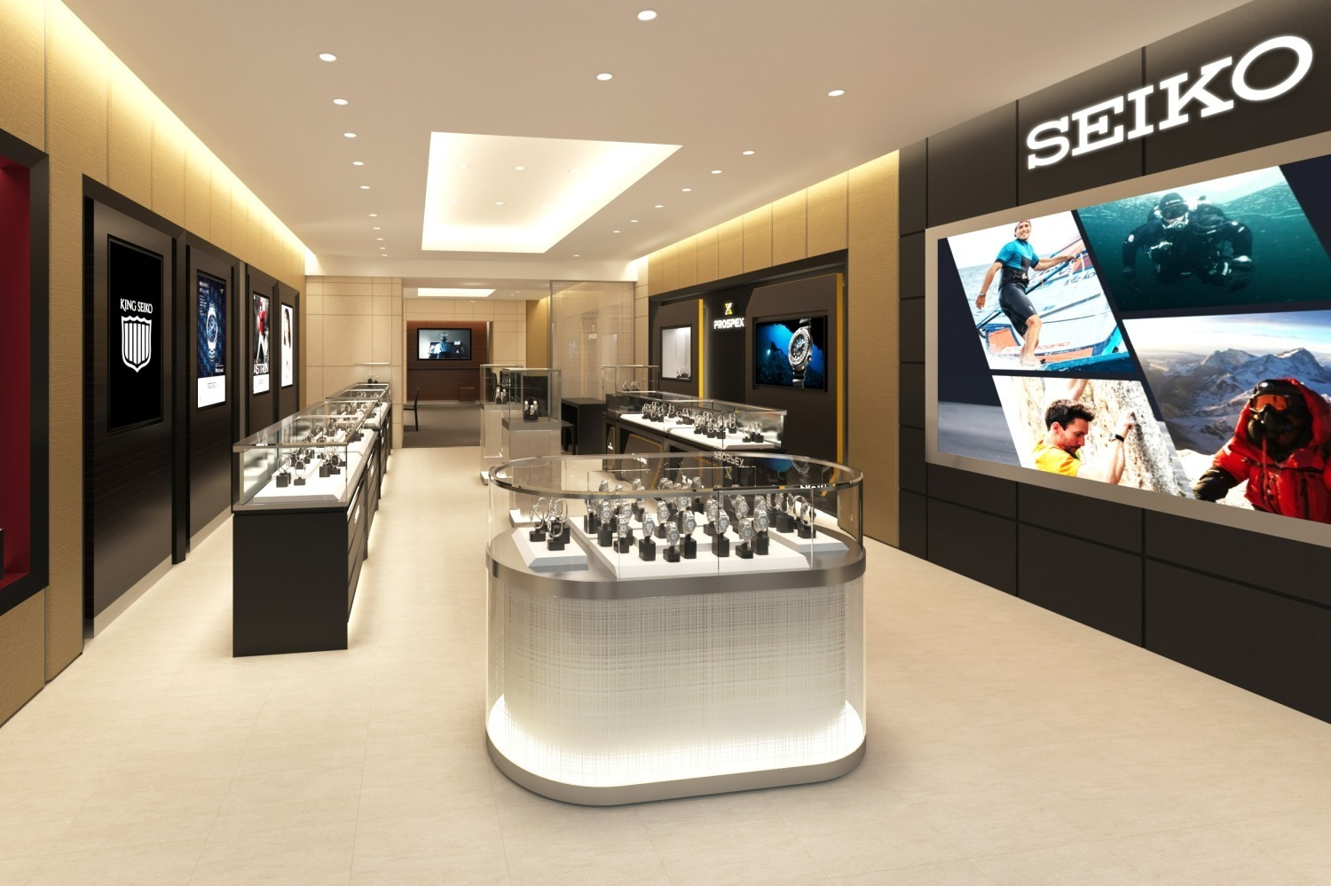 セイコーウオッチが大阪心斎橋に世界最大級の旗艦店、新生「キングセイコー」先行販売