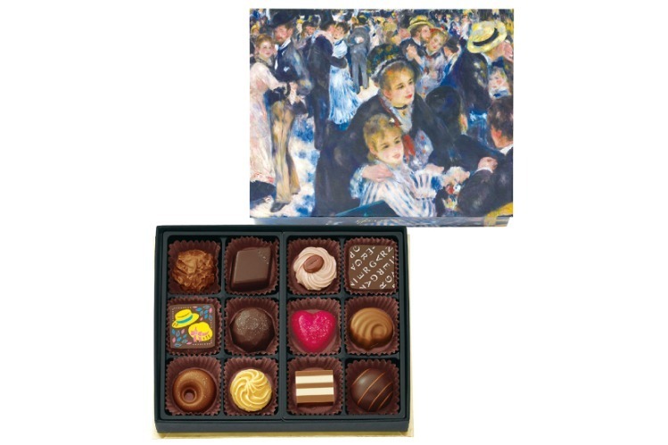 ゴンチャロフ“名画と楽しむ”バレンタインチョコレート、ゴッホやフェルメールの名作絵画パッケージ