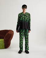 MSGM 22-23年秋冬メンズコレクション - 色と柄で旅する、混沌とした時間の世界｜写真19