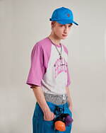 MSGM 22-23年秋冬メンズコレクション - 色と柄で旅する、混沌とした時間の世界｜写真23