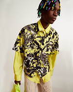 MSGM 22-23年秋冬メンズコレクション - 色と柄で旅する、混沌とした時間の世界｜写真26