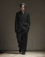 ヨウジヤマモト 2022年秋冬メンズコレクション - 19世紀の風景を重ねて、時を経た紳士の装い｜写真8