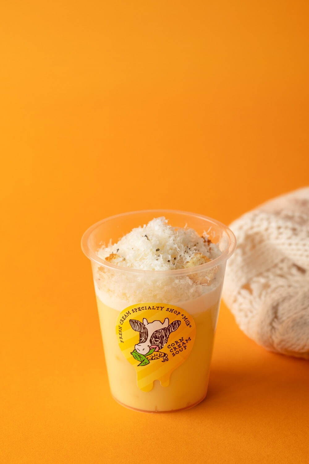 とろとろ濃厚「Wチーズの究極の生クリームコーンスープ」原宿・生クリーム専門店ミルクの新作｜写真3