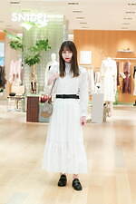 渋谷パルコ2022年春ワンピース、 プリンセスワンピ×正統派ジャケットの甘辛ミックスコーデなど｜写真7