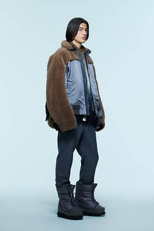 sacai 2022年秋冬メンズコレクション - 連続変換のハイブリッド｜写真19