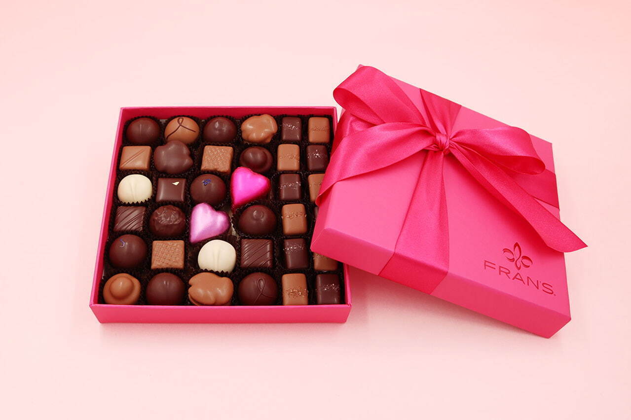 フランズ チョコレートの22年バレンタイン“ソルトキャラメル”や“ウーロンティー”のチョコアソート｜写真8