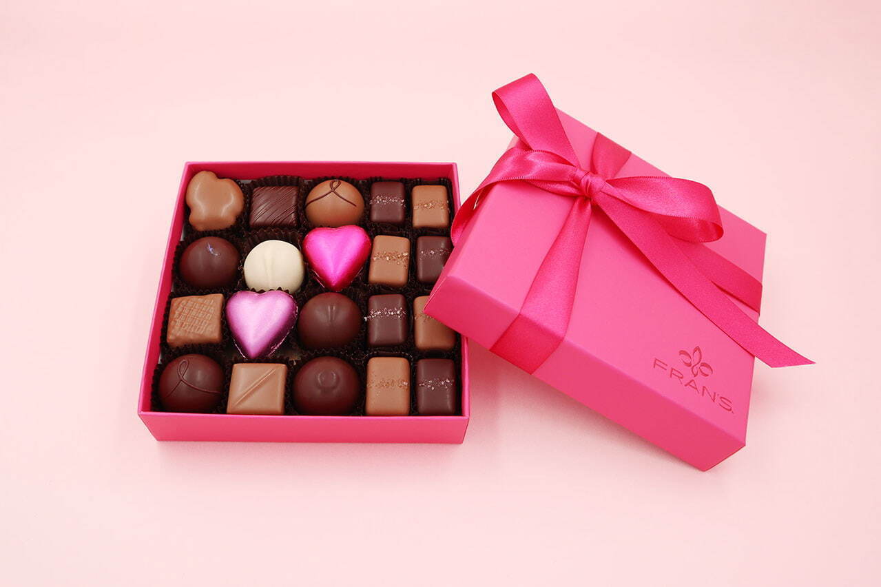 フランズ チョコレートの22年バレンタイン“ソルトキャラメル”や“ウーロンティー”のチョコアソート｜写真7