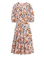 ケイト・スペード22年春の新作ウェア、“花＆蝶”のふんわりワンピースや“テニス”モチーフのニット｜写真2