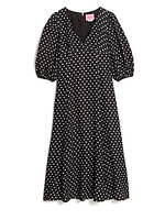 ケイト・スペード22年春の新作ウェア、“花＆蝶”のふんわりワンピースや“テニス”モチーフのニット｜写真3