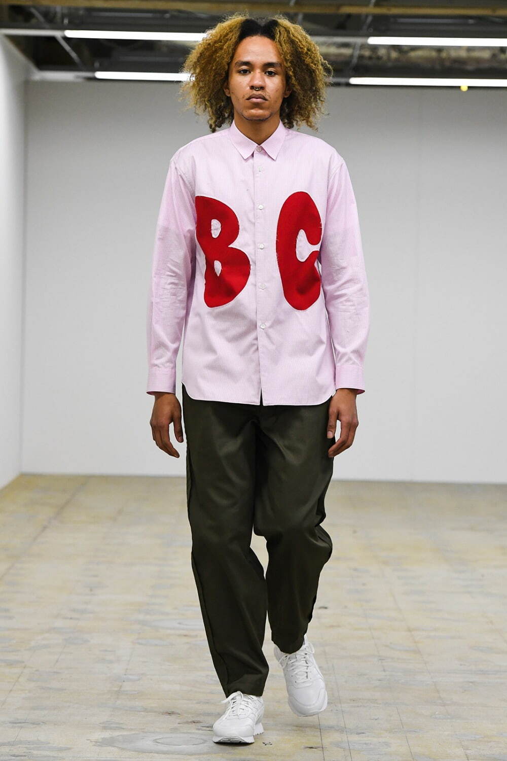 COMME des GARCONS SHIRT オールド　ビッグボタンシャツ