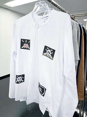 【COMME des GARCONS】インベーダー ポロシャツ ロゴ ポロシャツ-コムデギャルソン | コムデギャルソン リンカン