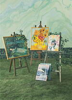 フランフラン“奇妙な博物館”着想のインテリア新作、ミレーのクッションカバー＆ゴッホのアートボードなど｜写真1