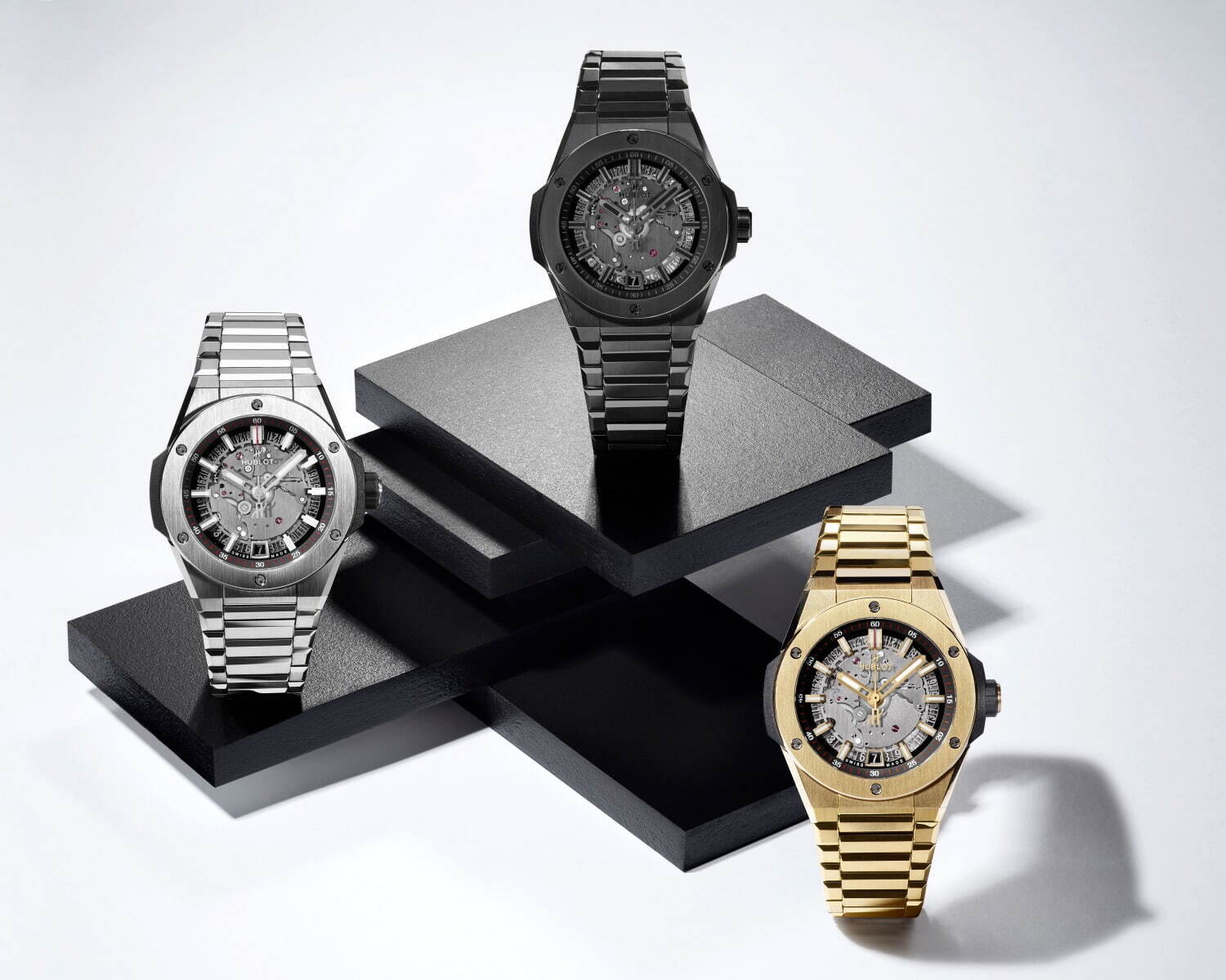 ウブロ新腕時計、薄型ケースのブレスレットモデル「ビッグ・バン ...