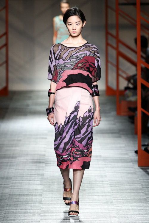 ミッソーニ(Missoni) 2014年春夏ウィメンズ&メンズコレクション シルエット - 写真33