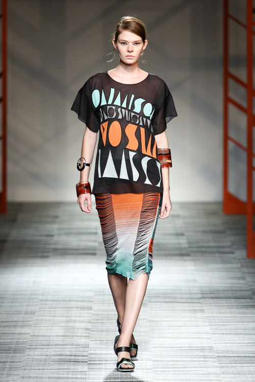 ミッソーニ(Missoni) 2014年春夏コレクション - ポップ＆エキゾティックな空想の旅 コピー