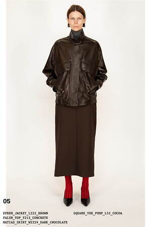 ザ・ロウ(THE ROW) 2022年秋ウィメンズコレクション シルエット - 写真5