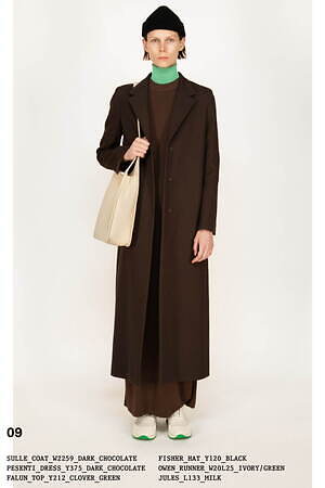 ザ・ロウ(THE ROW) 2022年秋ウィメンズコレクション シルエット - 写真9