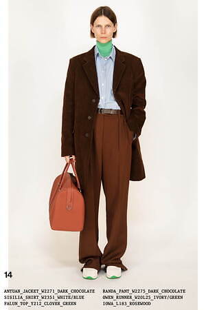 ザ・ロウ(THE ROW) 2022年秋ウィメンズコレクション シルエット - 写真14