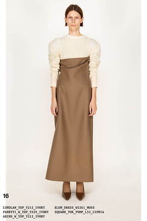 ザ・ロウ(THE ROW) 2022年秋ウィメンズコレクション シルエット - 写真16