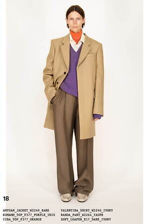 ザ・ロウ(THE ROW) 2022年秋ウィメンズコレクション シルエット - 写真18