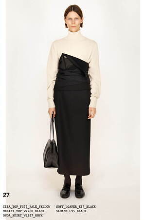 ザ・ロウ(THE ROW) 2022年秋ウィメンズコレクション シルエット - 写真26