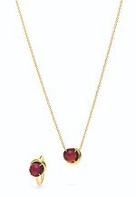 ニナ リッチ新作ジュエリー、“ネオンブルー”の宝石輝くリング&“香水瓶”着想のネックレス｜写真4