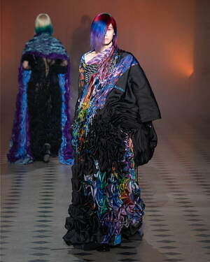 ユイマナカザト オートクチュール(YUIMA NAKAZATO Haute Couture ) 2022年春夏ウィメンズ&メンズコレクション  - 写真23