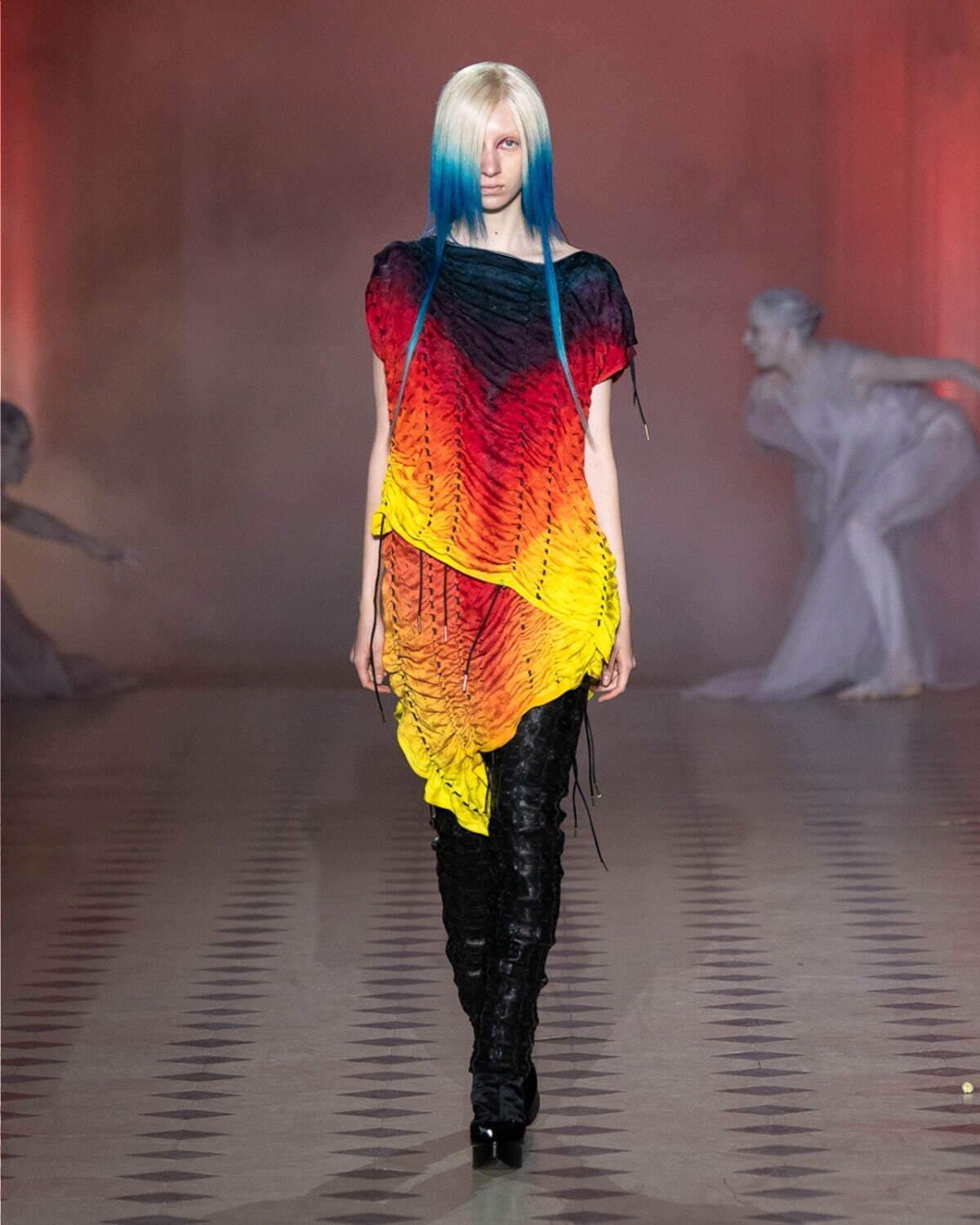 ユイマ ナカザト オートクチュール(YUIMA NAKAZATO Haute Couture ) 2022年春夏ウィメンズ&メンズコレクション  - 写真17