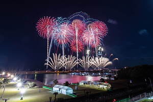 「桜島と芸術花火2022」音楽とシンクロする花火大会、鹿児島・マリンポートかごしまで｜写真2