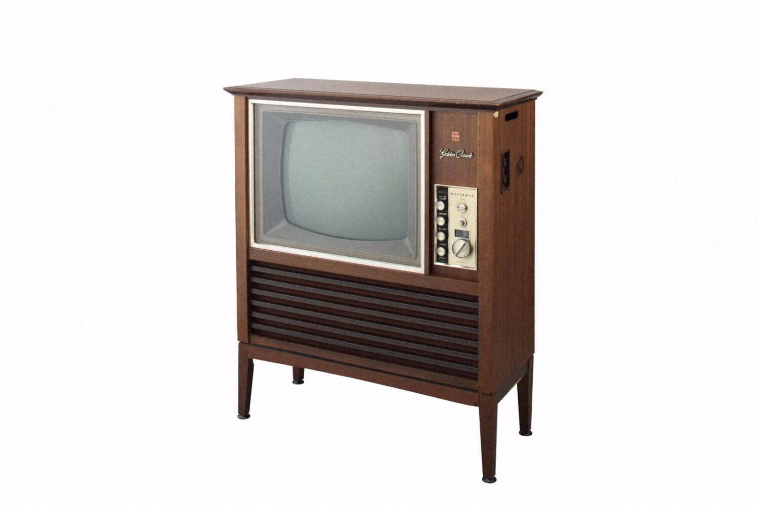 松下電器産業株式会社《ナショナルテレビ 嵯峨(TC-96G)》1965年 パナソニックミュージアム蔵［第2期出品］