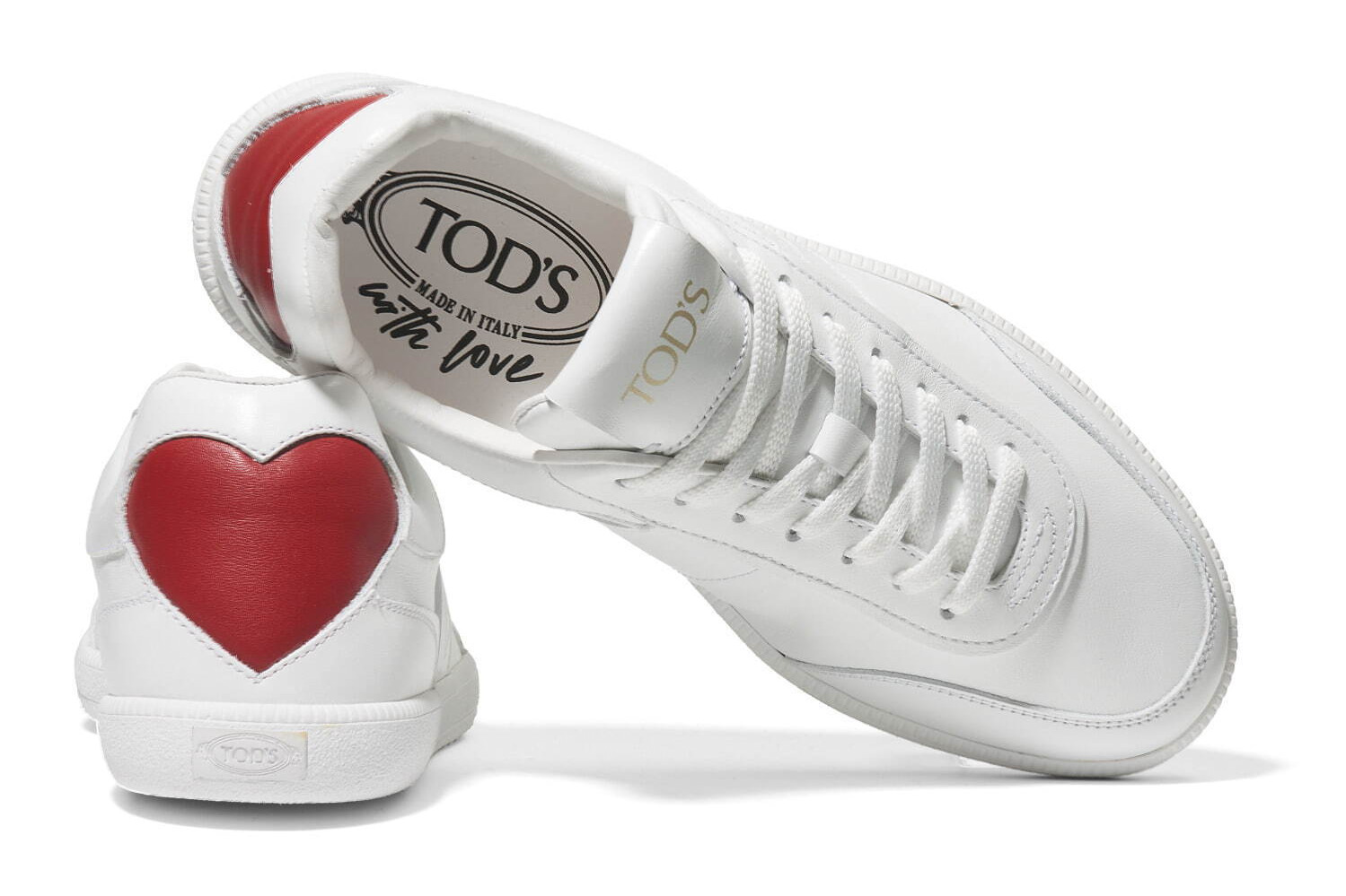 トッズ TOD'S ローファー オックスフォード レッド レディース