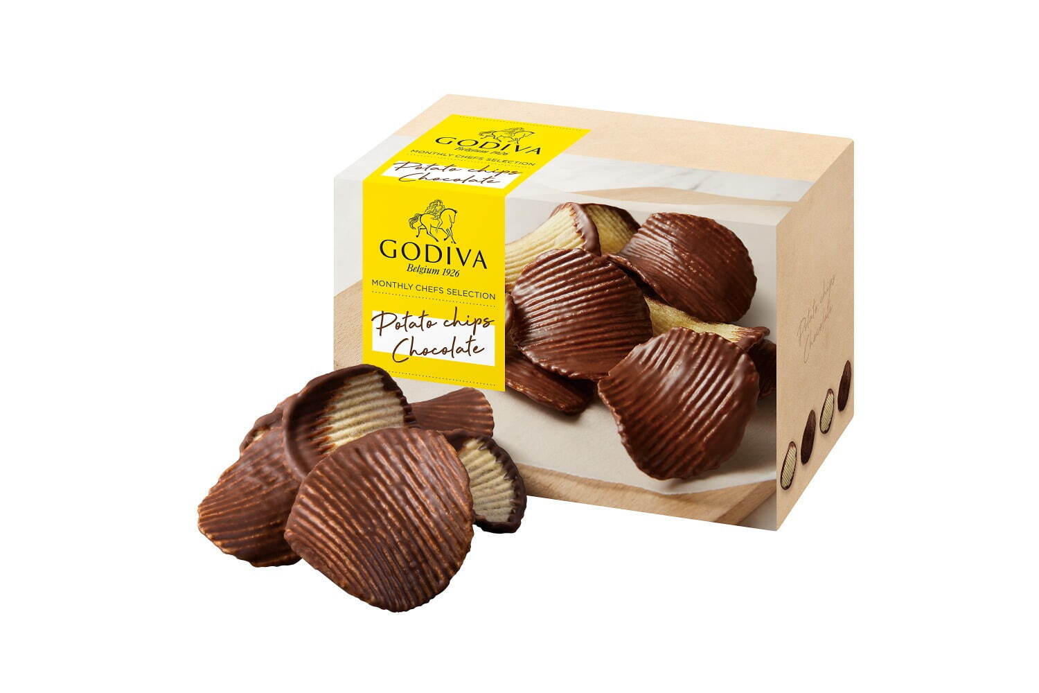 ゴディバ(GODIVA) ポテトチップス チョコレート｜写真2