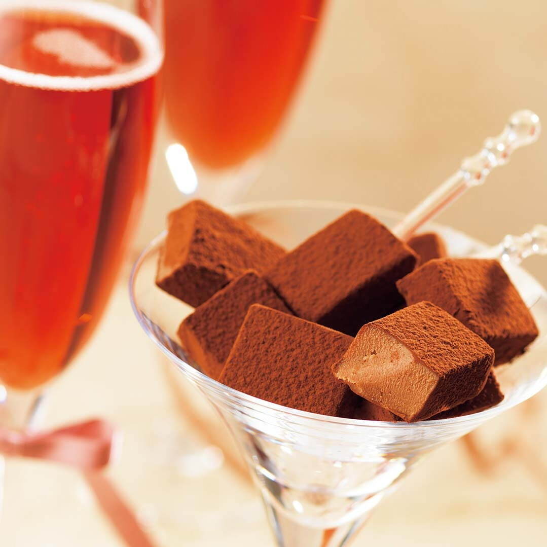 「生チョコレート[キールロワイヤル]」821円(20粒入り)