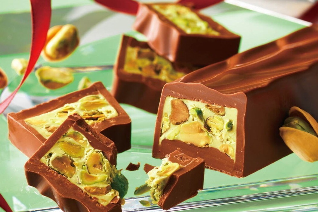 ロイズ22年バレンタイン、"ピスタチオ尽くし"のチョコや名酒を味わうプラリネショコラ｜香林坊大和