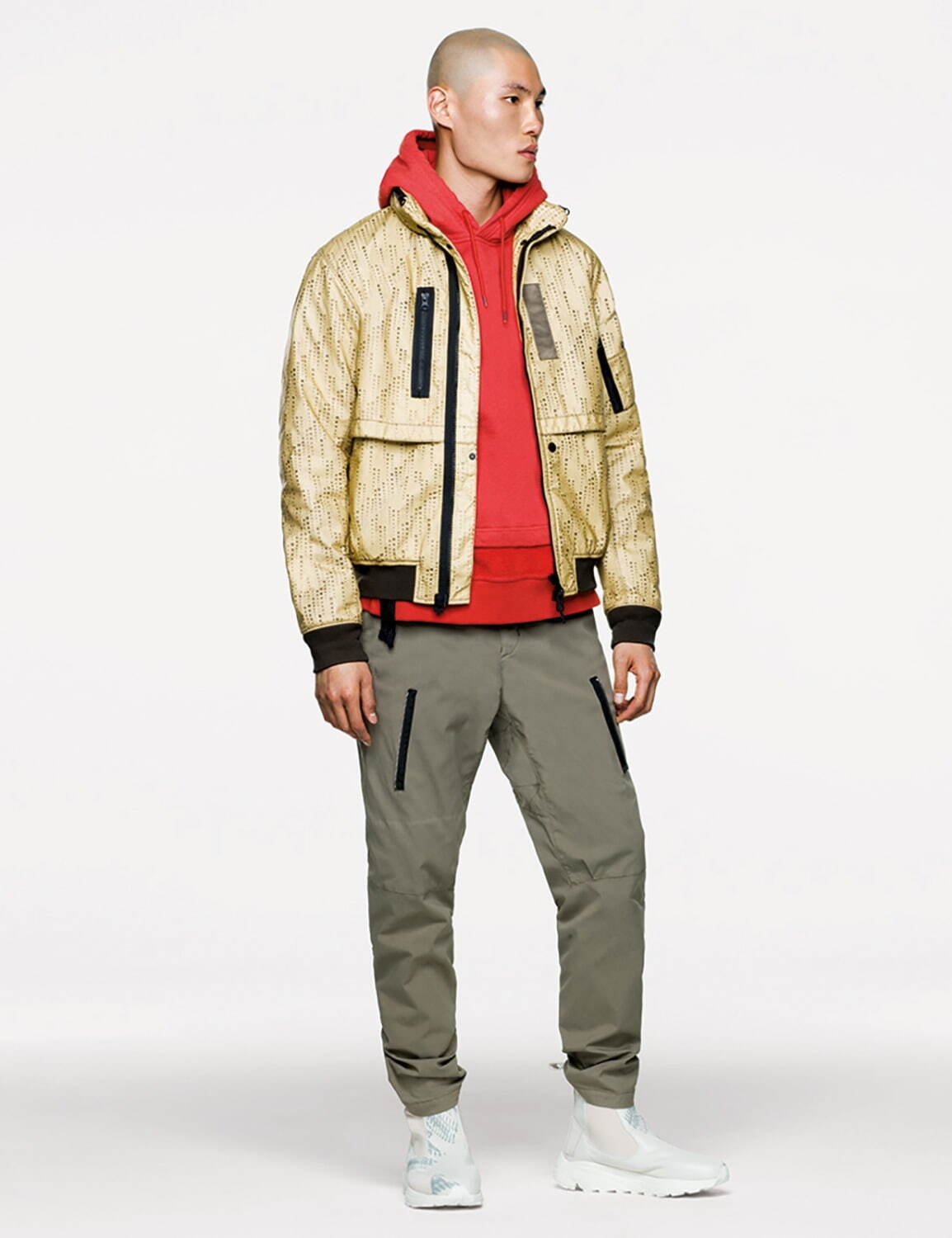 ストーンアイランド シャドウプロジェクト(Stone Island Shadow Project) 2019-20年秋冬ウィメンズコレクション シルエット - 写真10