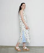 ミュベール新作“カモメ”モチーフの総柄ワンピ＆スカート、ストライプ裏地のカゴバッグも｜写真7