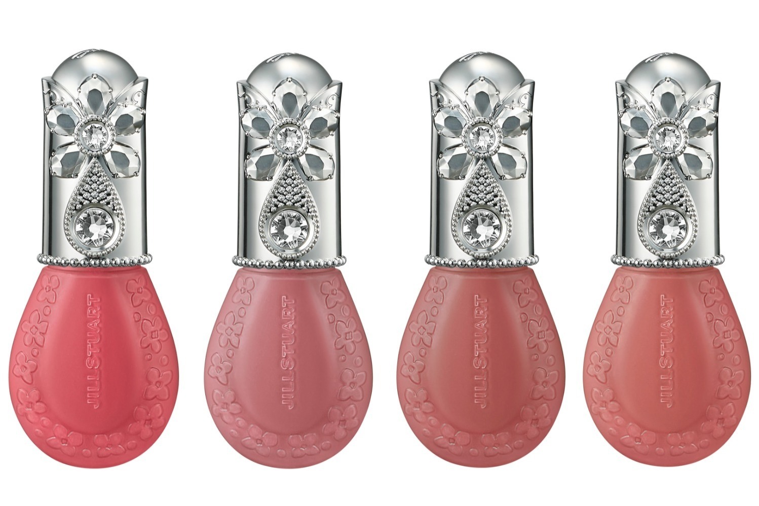 ジルスチュアート ビューティ2022年夏コスメ、“花のピュアな涙”着想の新リップ＆チークなど