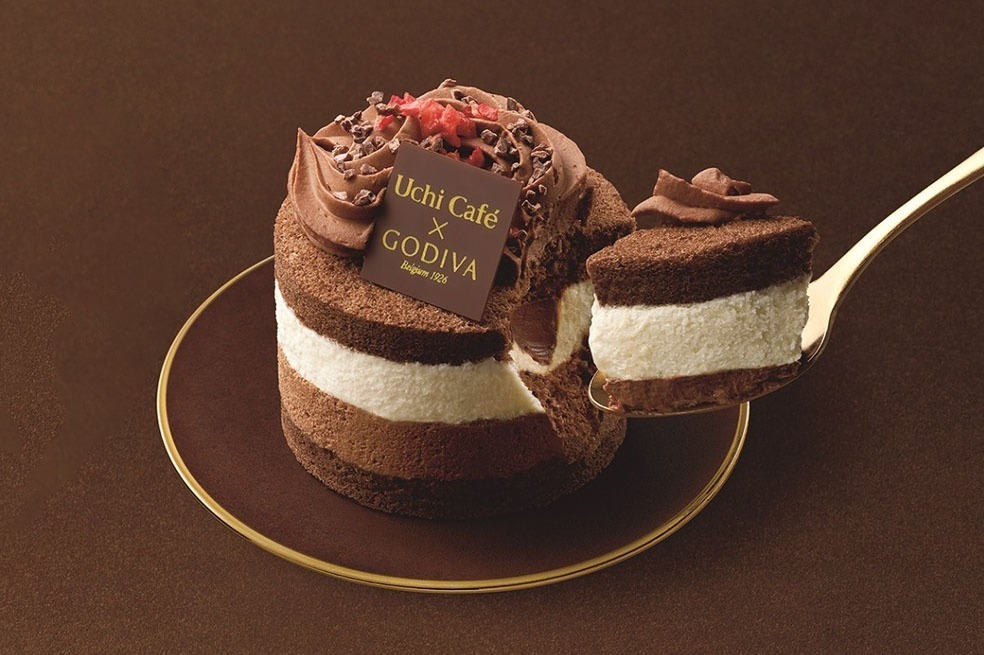 「Uchi Cafe×GODIVA ドゥ クレームショコラ」450円