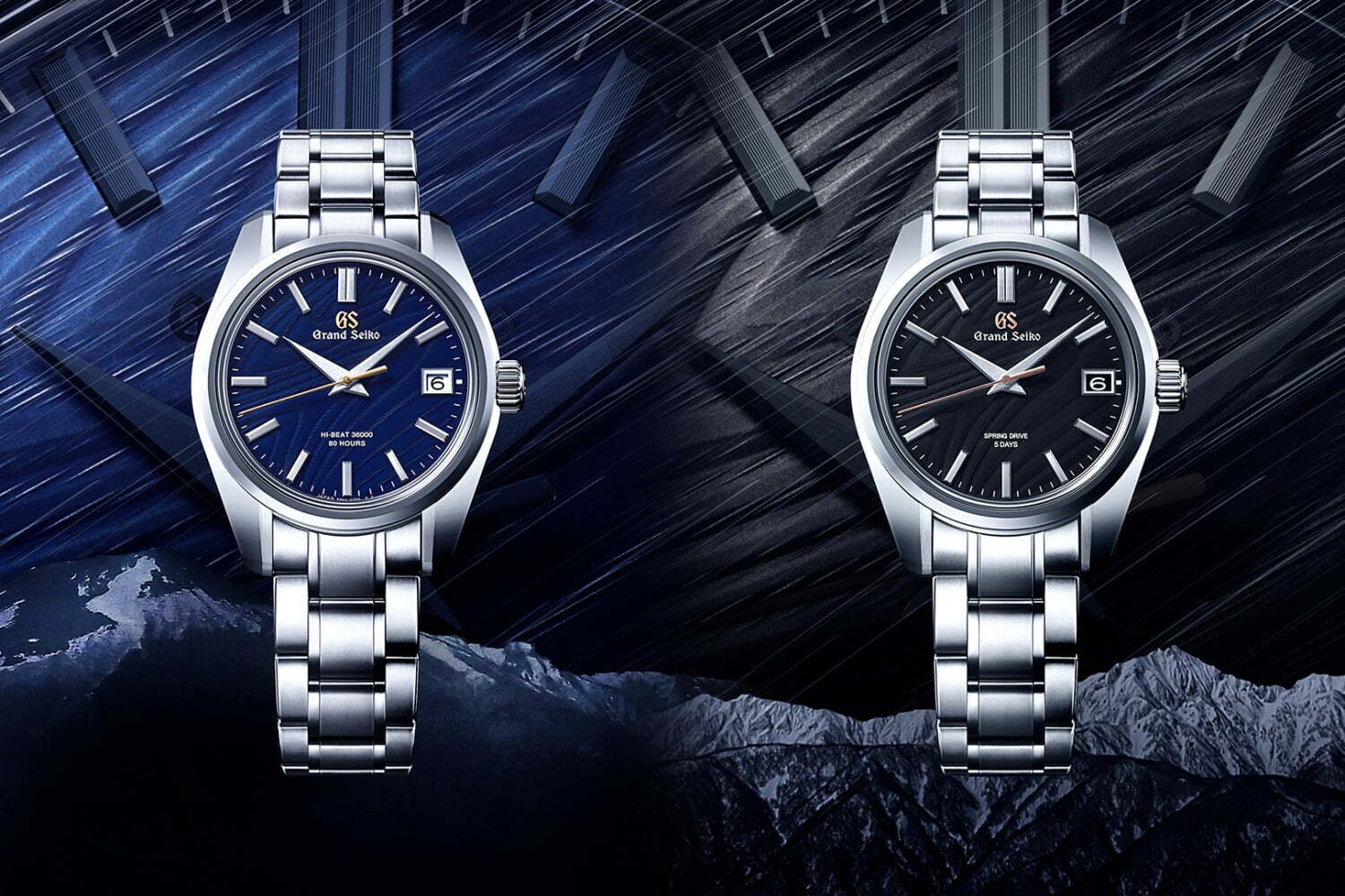 グランドセイコー「44GS」限定腕時計、世界最高峰の耐食性を誇る白く