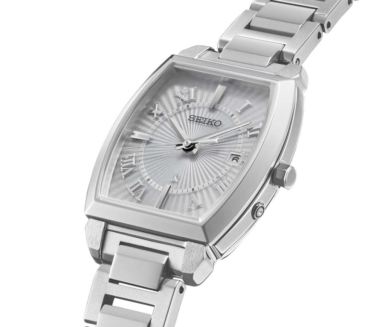 セイコー ルキア限定腕時計、ダイヤモンドのインデックス煌めくホワイト文字盤｜写真2