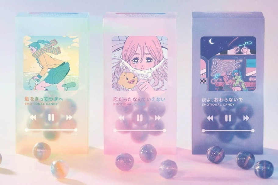 カンロ(菓子)｜"音楽"コンセプトのキャンディ、歌詞と連動して味変する「恋心の味」などプラザとカンロがコラボ